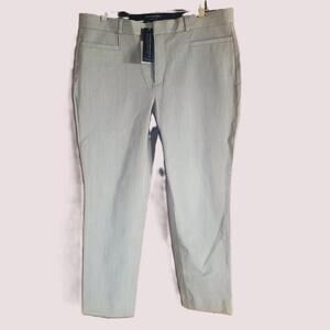 NWT Banana Republic Sloan Slim Ankle Pants Lt Heather Gray